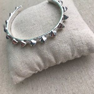 Silver stud bracelet